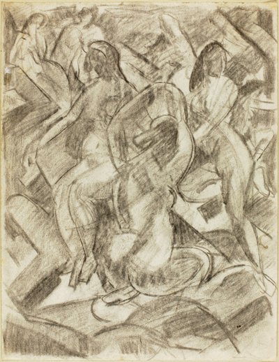 Grupo de desnudos femeninos de Carl Newman