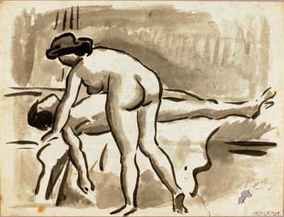 Desnudo masculino y femenino de Carl Newman