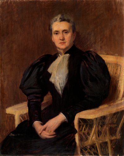 Retrato de mujer de Carl Newman