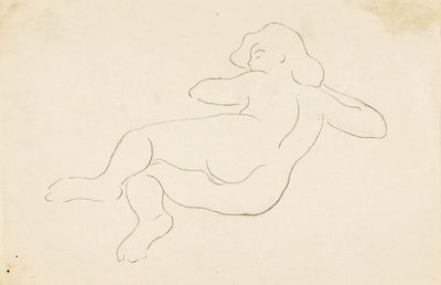 Desnudo femenino reclinado de Carl Newman