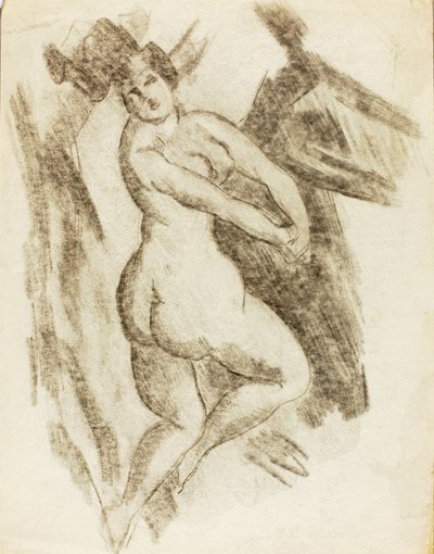 Desnudo femenino reclinado de Carl Newman