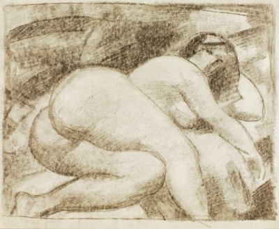 Desnudo femenino reclinado de Carl Newman