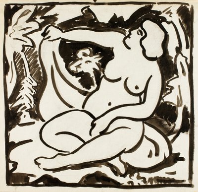 Desnudo reclinado de Carl Newman