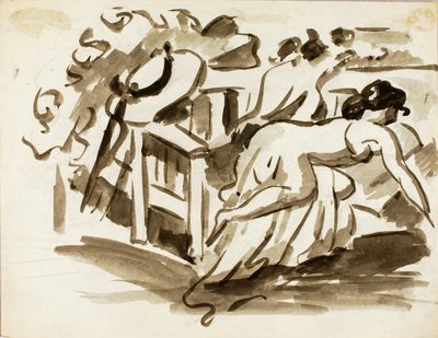 Mujer reclinada de Carl Newman