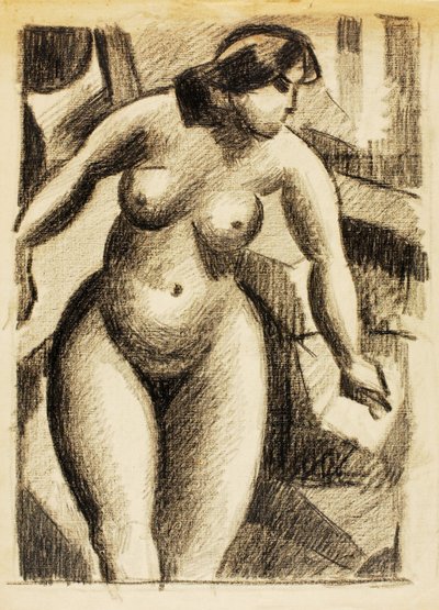 Desnudo femenino de pie de Carl Newman