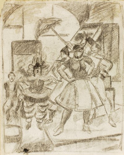 Escena teatral de Carl Newman