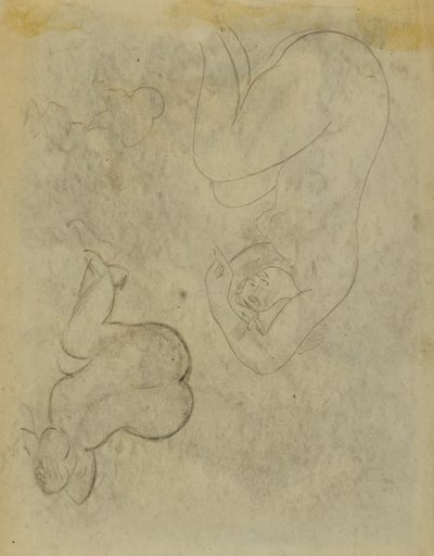 Dos estudios de figuras femeninas de Carl Newman