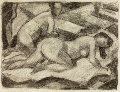 Dos desnudos de Carl Newman