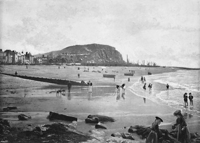 Ciudad Vieja y Playa de Hastings, c. 1896 de Carl Norman