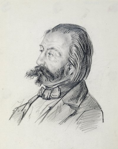 Retrato del Dembriste (o Decabriste) de Carl Peter Mazer