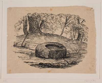 Piedra de Chr. 4 en Frederiksborg de Carl Peter Theodor Rothweiler