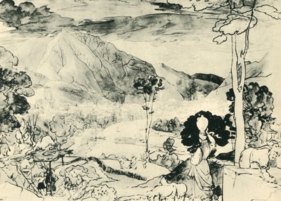 Vista desde Trento, 1815, 1943 de Carl Philipp Fohr