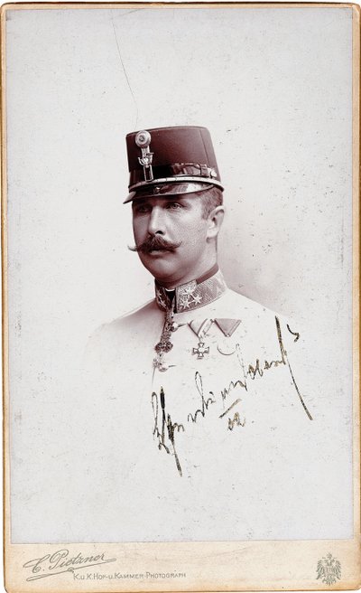 Archiduque Francisco Fernando de Austria de Carl Pietzner