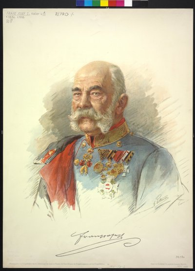 Emperador de Austria Francisco José I de Carl Pietzner
