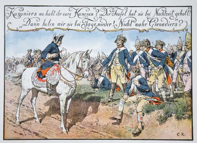 La mañana después del ataque en Hochkirch de Carl Röchling