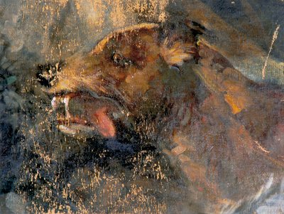 cabeza de perro de Carl Rudolf Huber