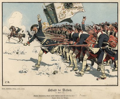 Batalla de Mollwitz de Carl Röchling