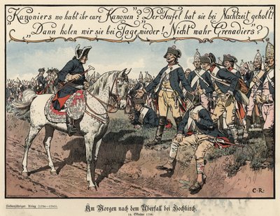 La mañana después del ataque en Hochkirch de Carl Röchling