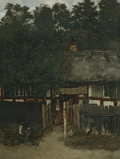 Granja en Ferch am Schwielowsee de Carl Schuch