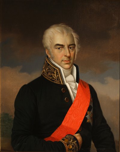 Retrato del Conde Alexei Kirillovich Razumovsky 1748-1822, 1849 de Carl Schulz