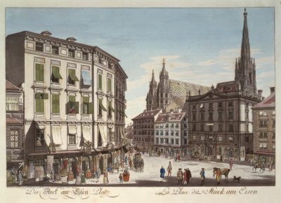 El bastón en la Plaza de Hierro de Carl Schütz