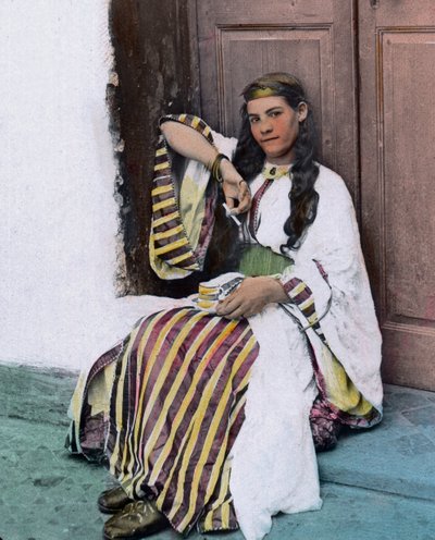 Marruecos, joven marroquí, fecha de la imagen: hacia 1910. Archivo Carl Simon de Carl Simon