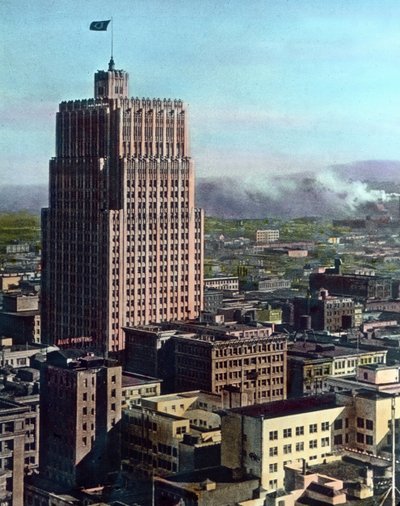 Estados Unidos de América, California, Sede de la Oficina General de Correos en San Francisco, fecha de la imagen: hacia 1920. Archivo Carl Simon de Carl Simon