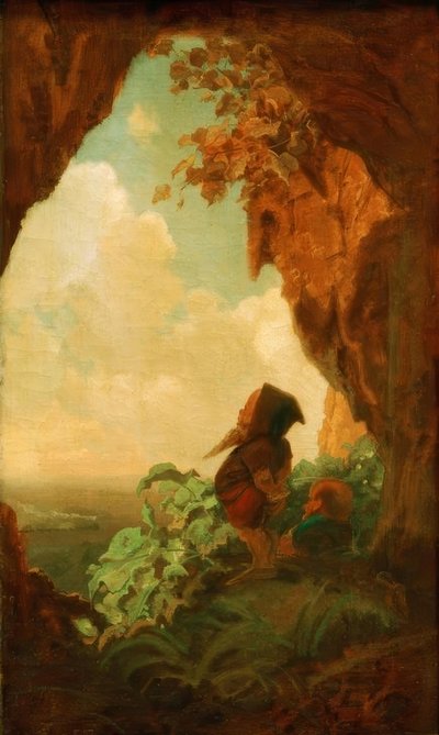 Bergmännchen, o el primer ferrocarril de Carl Spitzweg