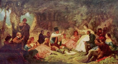 El pícnic de Carl Spitzweg