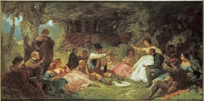 El picnic de Carl Spitzweg