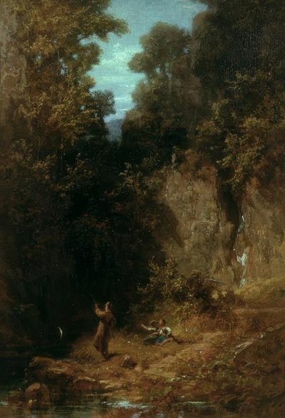 El pescador de Carl Spitzweg
