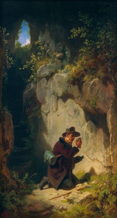 El geólogo de Carl Spitzweg