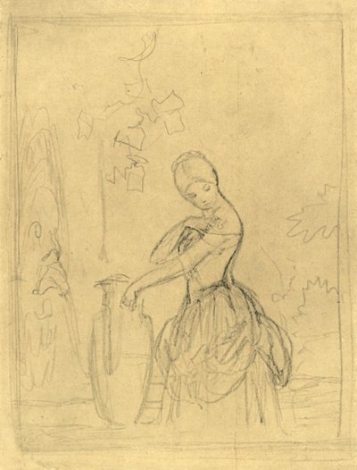 Der Käfer, mediados-finales del siglo XIX, c1924 de Carl Spitzweg