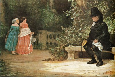 El viudo de Carl Spitzweg