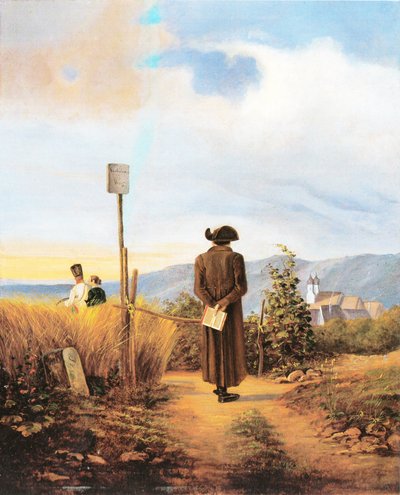 El camino prohibido de Carl Spitzweg