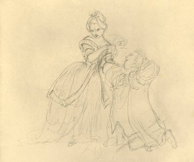 Erhörung, mediados-finales del siglo XIX, c1924 de Carl Spitzweg