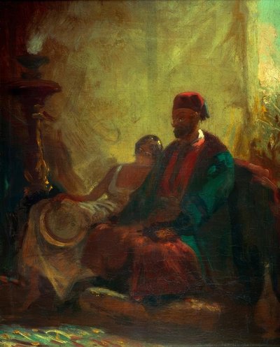 En el harén de Carl Spitzweg