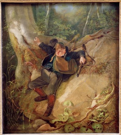 Accidente de caza de Carl Spitzweg