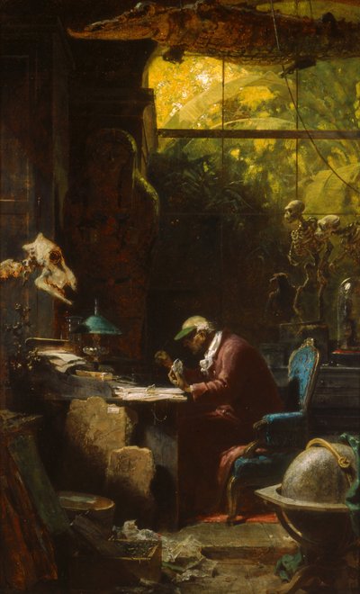 Investigador en Ciencias Naturales de Carl Spitzweg