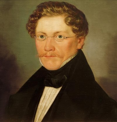 Autorretrato de Carl Spitzweg