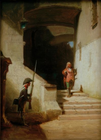 Serenissimus (Él viene) de Carl Spitzweg