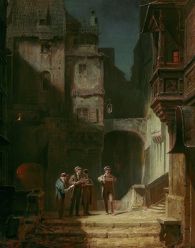 Serenata de Carl Spitzweg