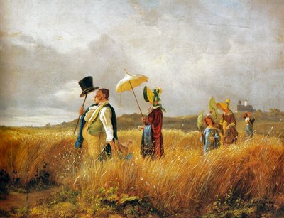 Paseo dominical de Carl Spitzweg