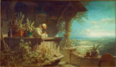 Humo sospechoso de Carl Spitzweg