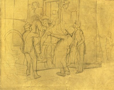 Willkommen, mediados-finales del siglo XIX, c1924 de Carl Spitzweg