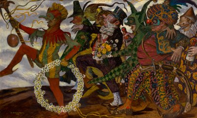 Desfile de carnaval (mascarada) de Carl Strathmann