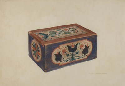 Caja de velas de Carl Strehlau