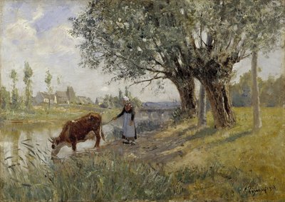 Campo cerca de Grez-su-Loing de Carl Tragardh