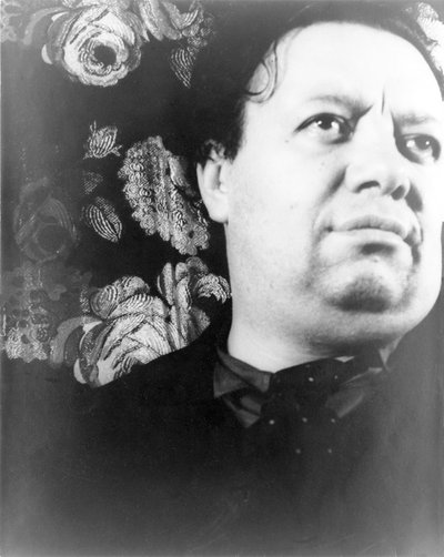Diego Rivera, durante una visita a Nueva York de Carl Van Vechten