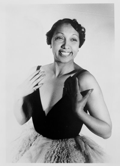 Josephine Baker (1906-75) en París de Carl Van Vechten